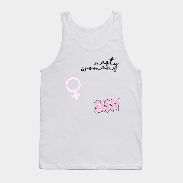 Nasty Woman Tank Top by lolosenese
